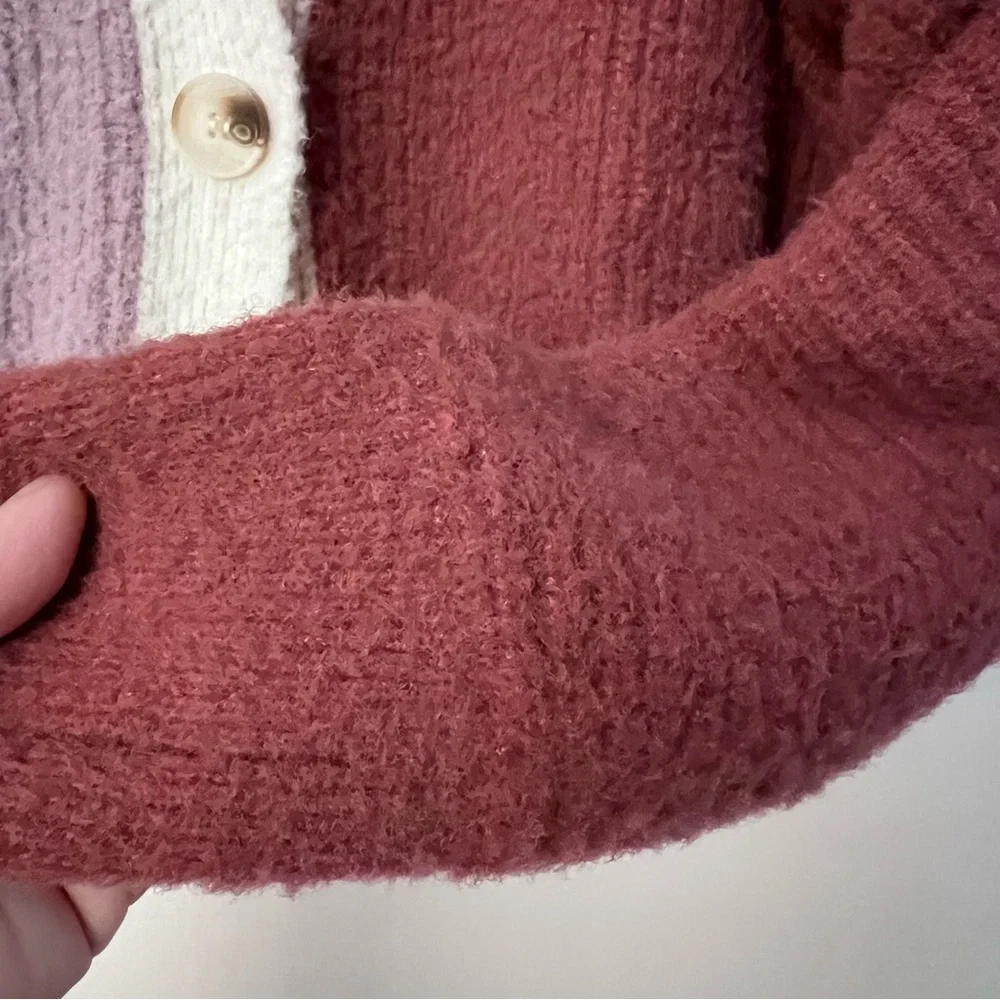 Böhme Lacey Colorblock Cardigan Sweater - Picture 7 of 13